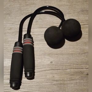 New Jump Rope Training Ropeless Skipping Rope Fitness‎ Black APLUGTEK